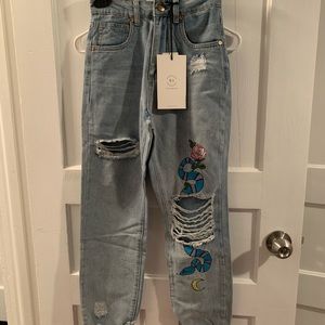 High Rise 90’s BF Jeans